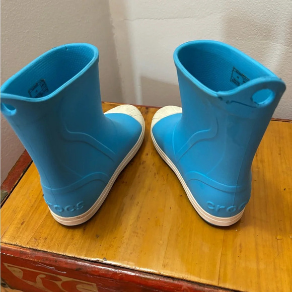Crocs bump it up rubber rain boots c12 - Picture 3 of 10